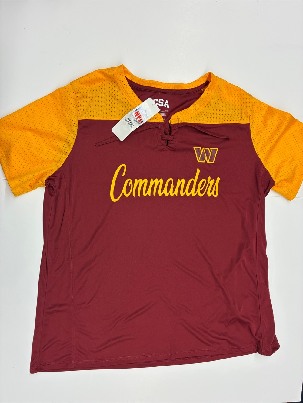 NEW CSA NFL Washington Commanders Jersey Size XL